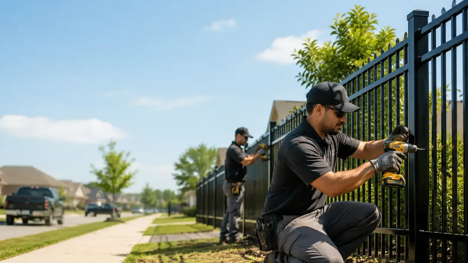Metal Fence Installation in Vestaburg, MI